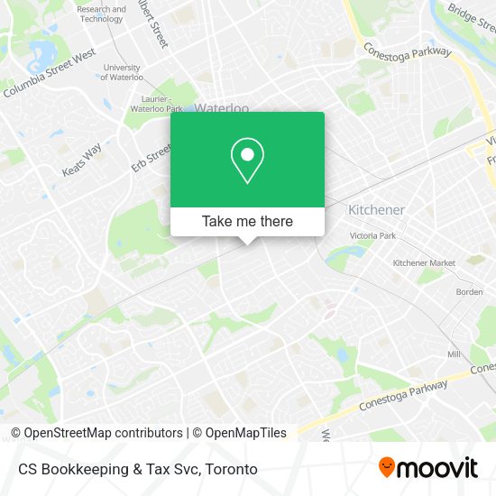 CS Bookkeeping & Tax Svc map