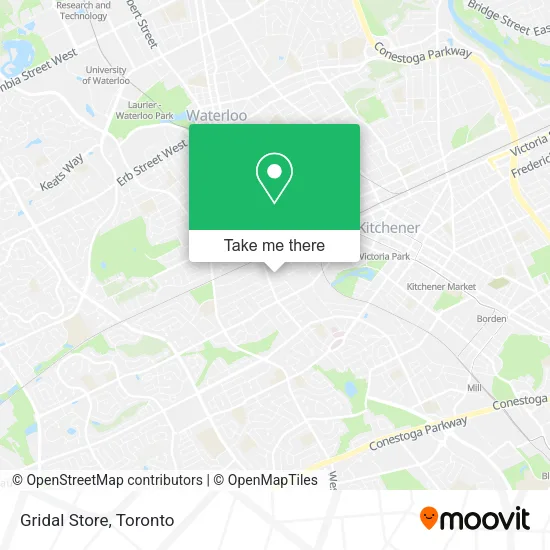 Gridal Store map