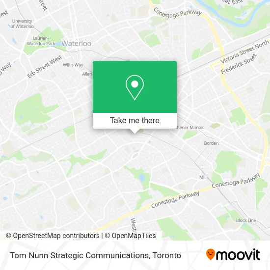 Tom Nunn Strategic Communications map