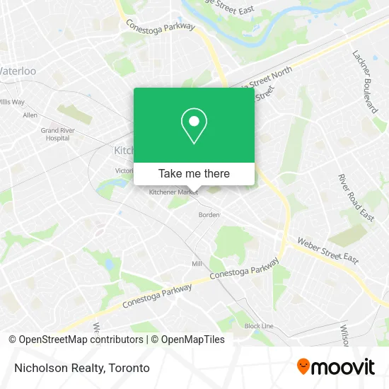 Nicholson Realty map