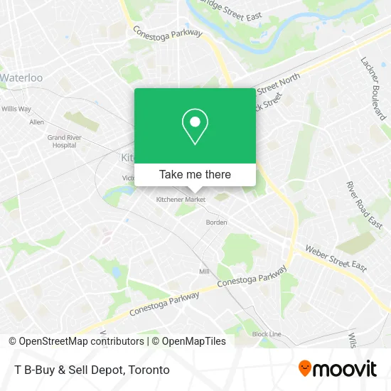 T B-Buy & Sell Depot map