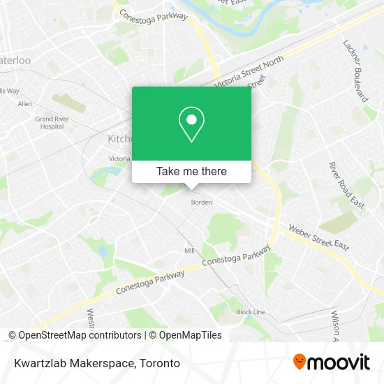 Kwartzlab Makerspace map