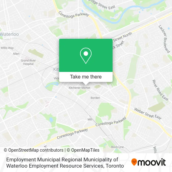 Employment Municipal Regional Municipality of Waterloo Employment Resource Services plan