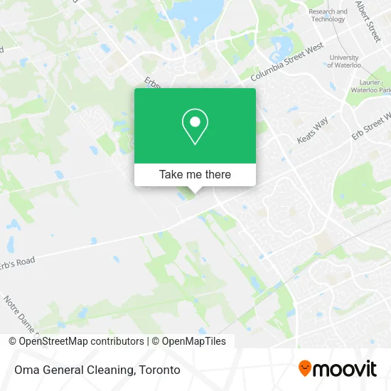 Oma General Cleaning map