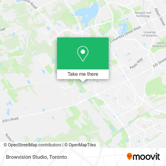 Browvision Studio map