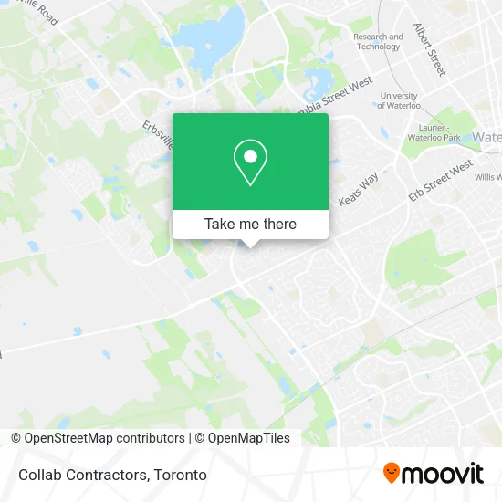 Collab Contractors map