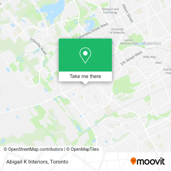 Abigail K Interiors map