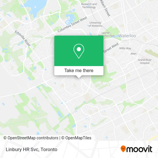 Linbury HR Svc map