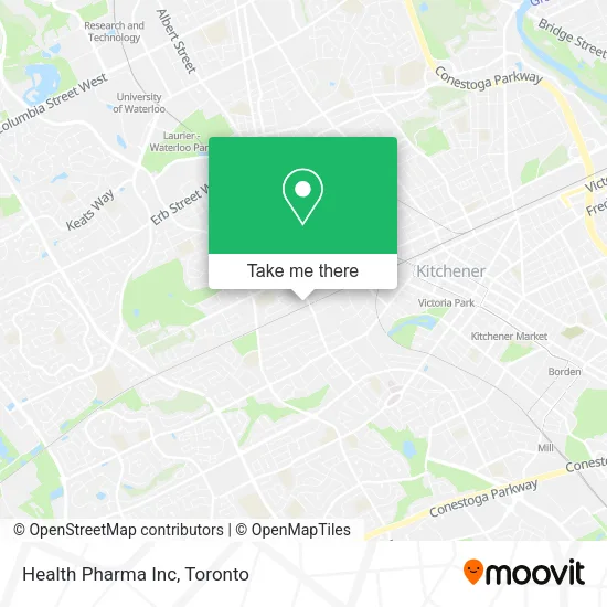Health Pharma Inc map