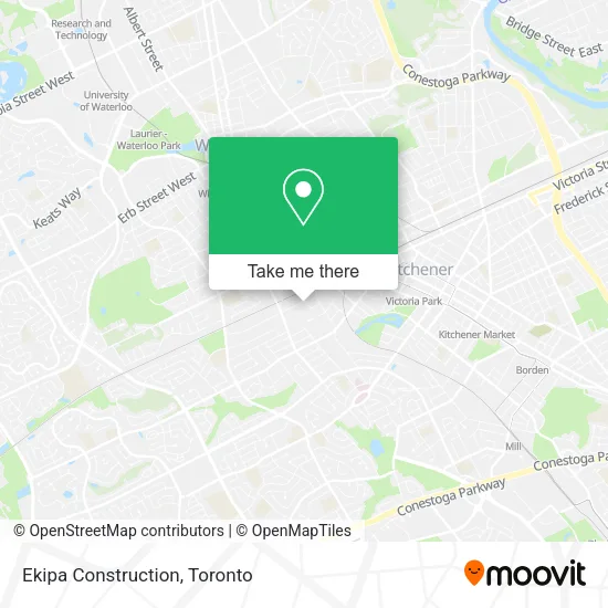 Ekipa Construction map