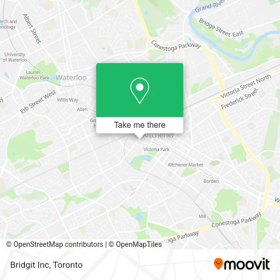 Bridgit Inc map