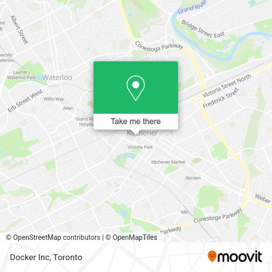 Docker Inc map
