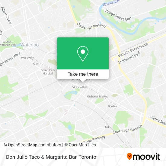 Don Julio Taco & Margarita Bar map