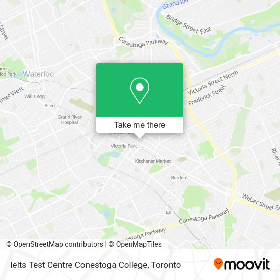 Ielts Test Centre Conestoga College map