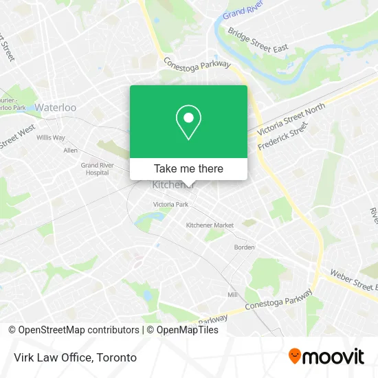 Virk Law Office map