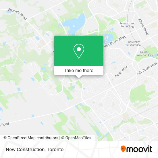 New Construction map