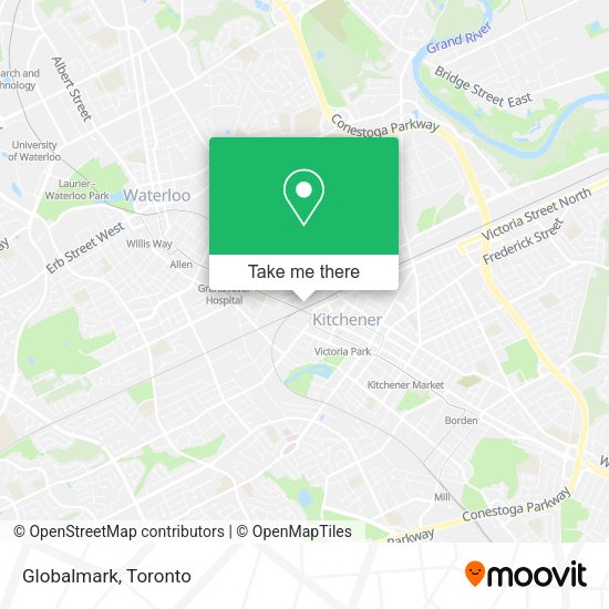 Globalmark map
