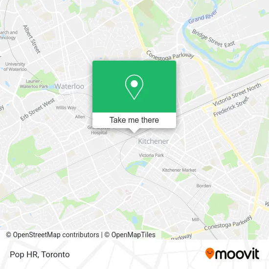 Pop HR map