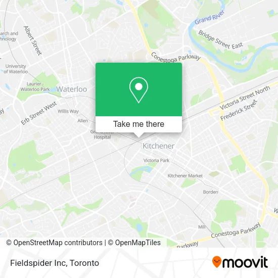 Fieldspider Inc map