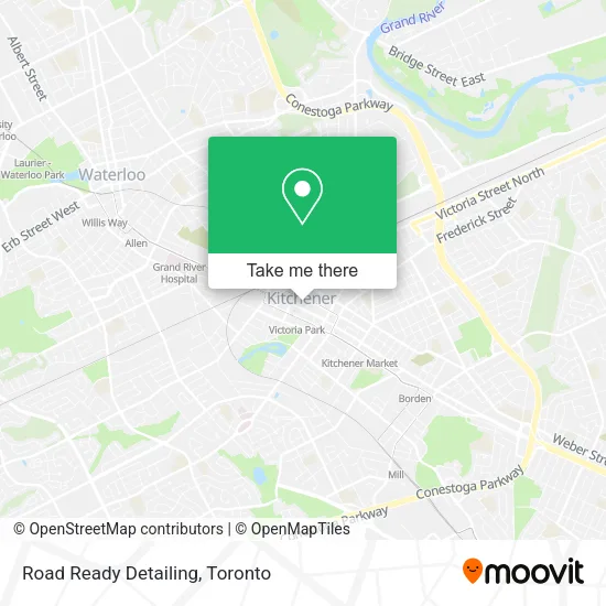 Road Ready Detailing map