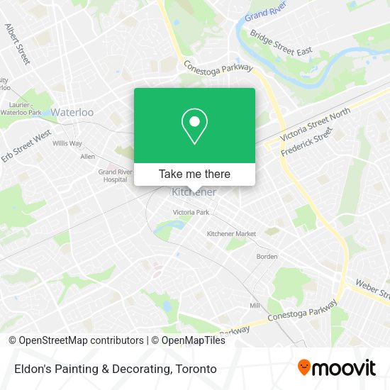 Eldon's Painting & Decorating map