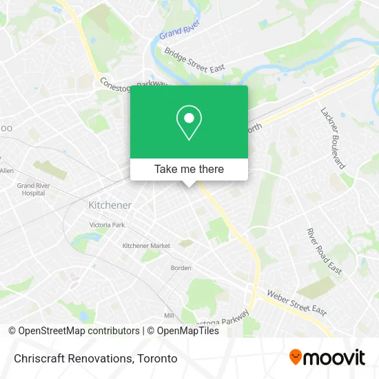 Chriscraft Renovations map