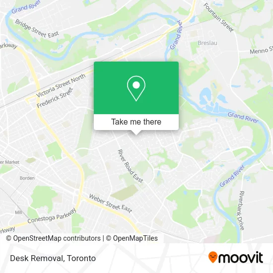 Desk Removal map
