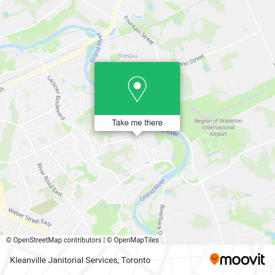 Kleanville Janitorial Services map