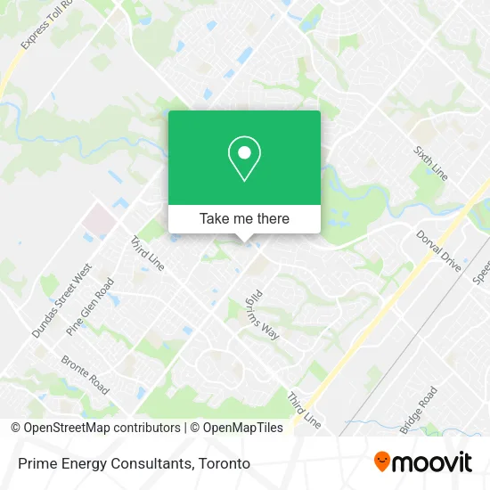 Prime Energy Consultants map