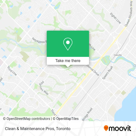 Clean & Maintenance Pros map