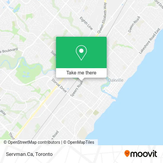 Servman.Ca map