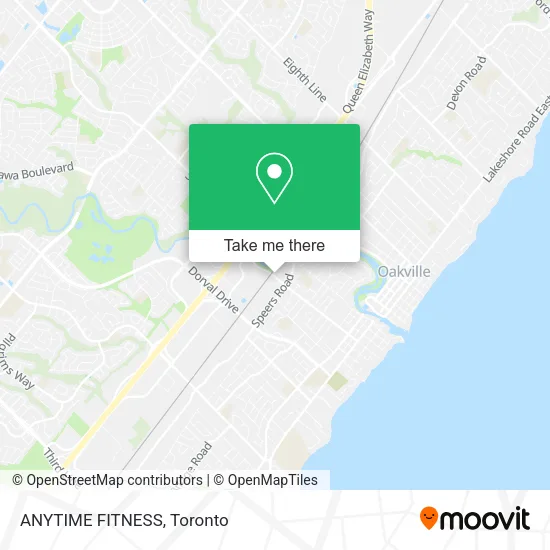 ANYTIME FITNESS map