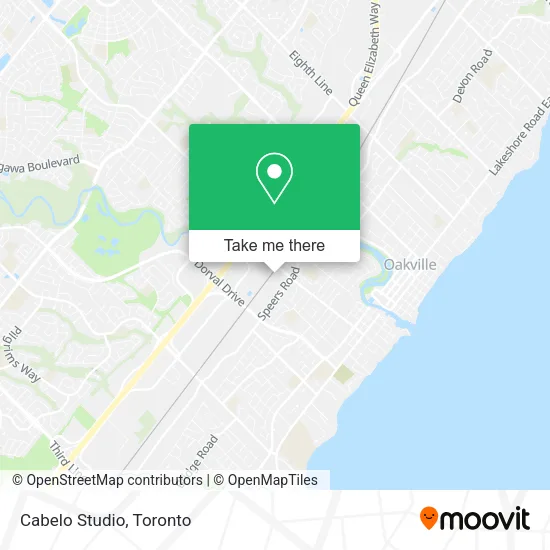 Cabelo Studio map