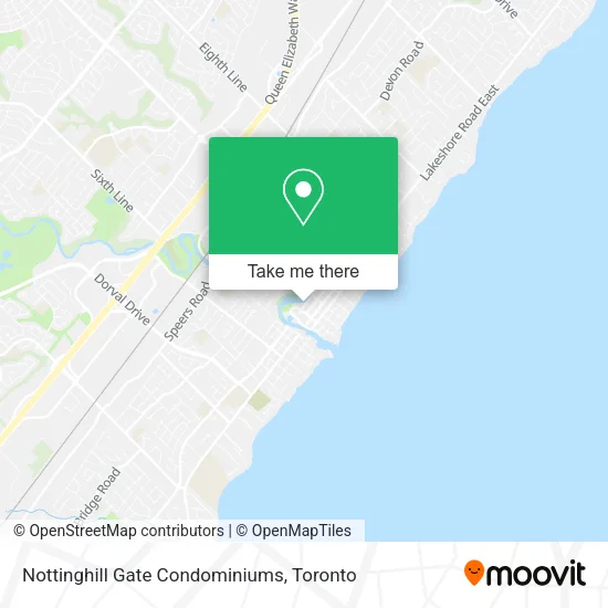 Nottinghill Gate Condominiums map