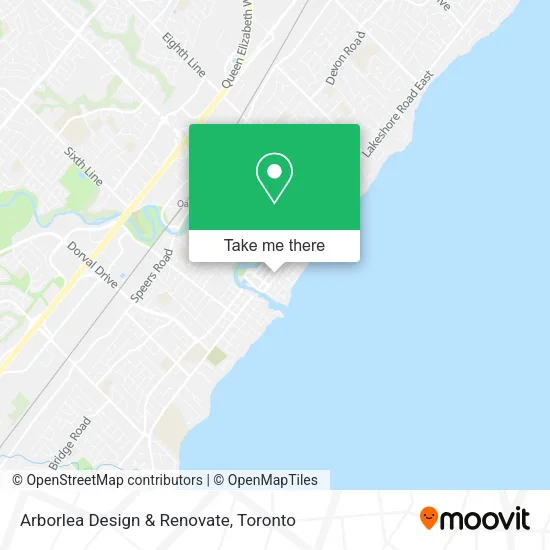 Arborlea Design & Renovate map