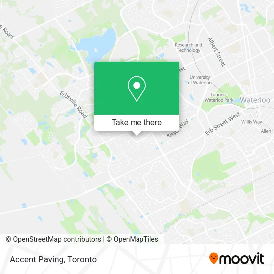 Accent Paving map