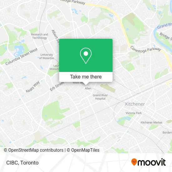 CIBC map
