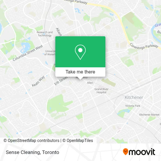 Sense Cleaning map