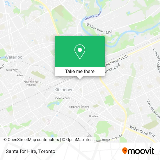 Santa for Hire map