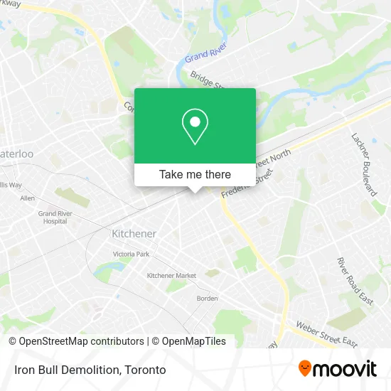 Iron Bull Demolition map