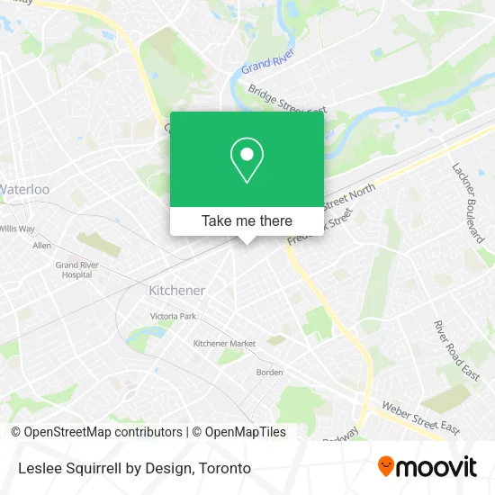 Leslee Squirrell by Design map