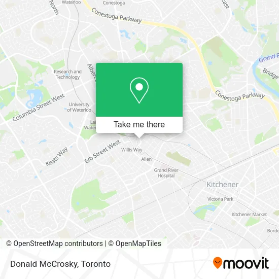 Donald McCrosky map