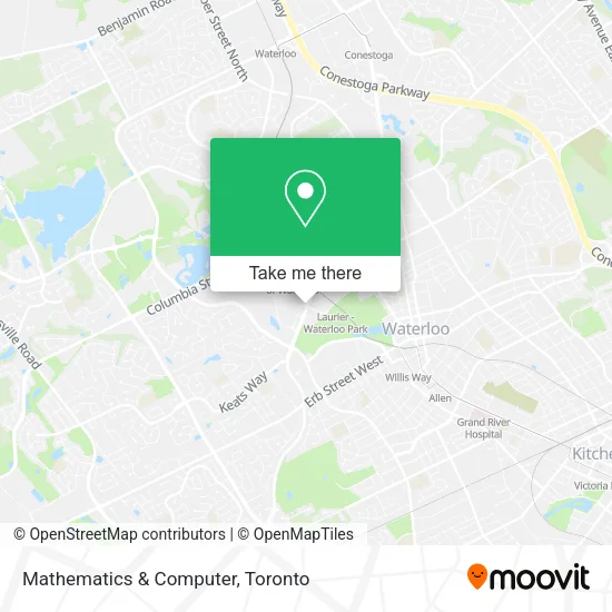Mathematics & Computer map