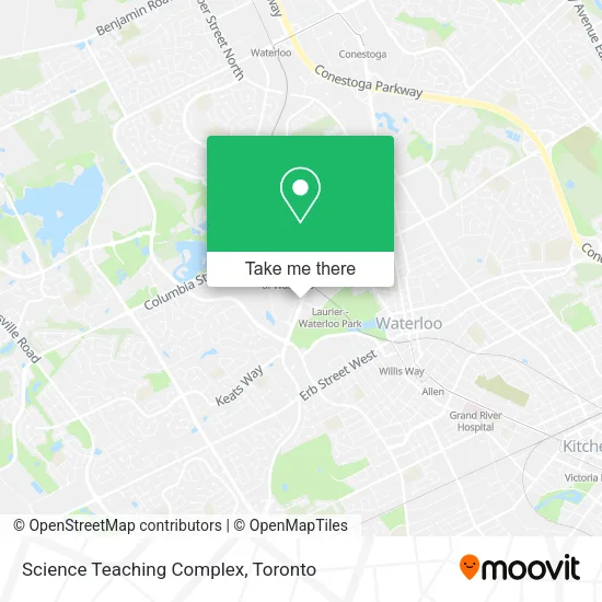 Science Teaching Complex map