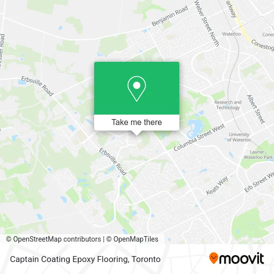 Captain Coating Epoxy Flooring map