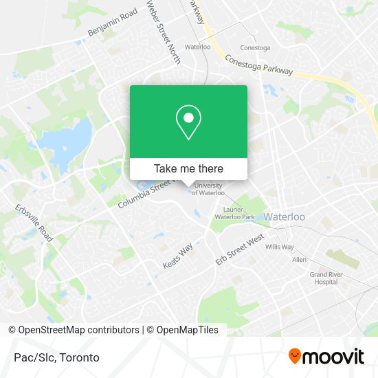 Pac/Slc map