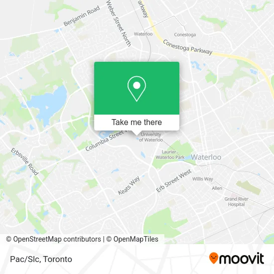 Pac/Slc map