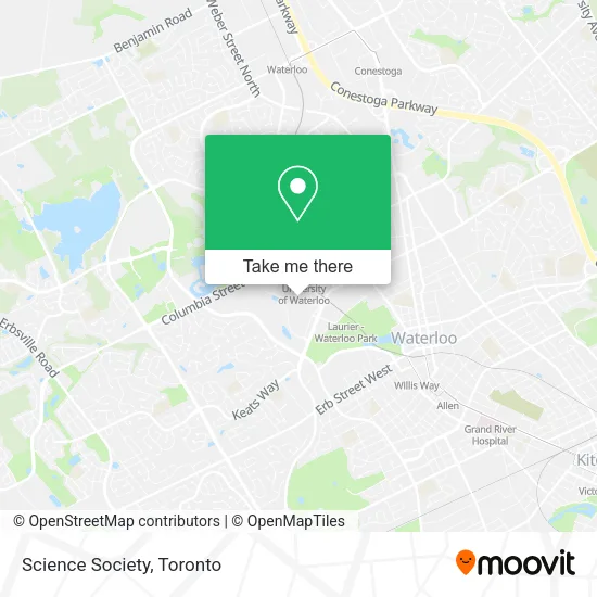 Science Society map