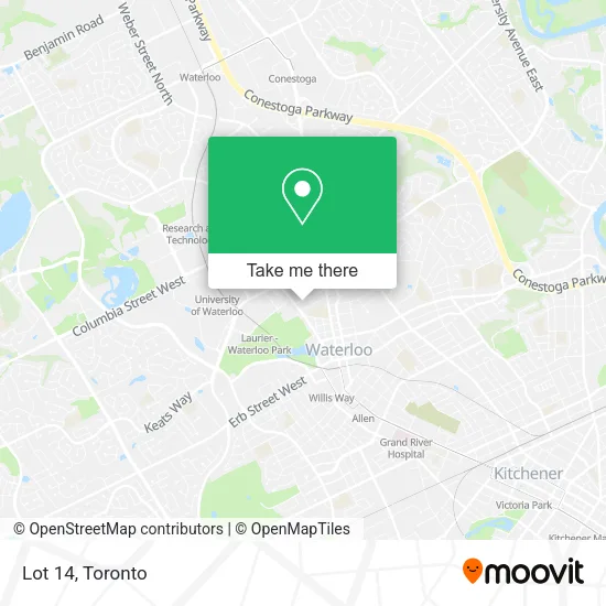Lot 14 map