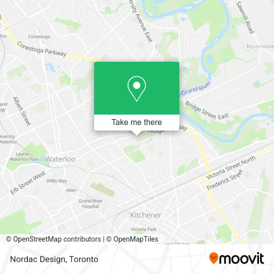 Nordac Design map